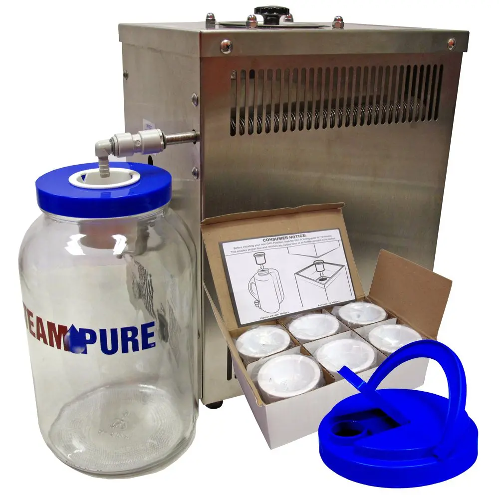Pure Water™ Steampure Countertop Water Distiller Promo Pack 1