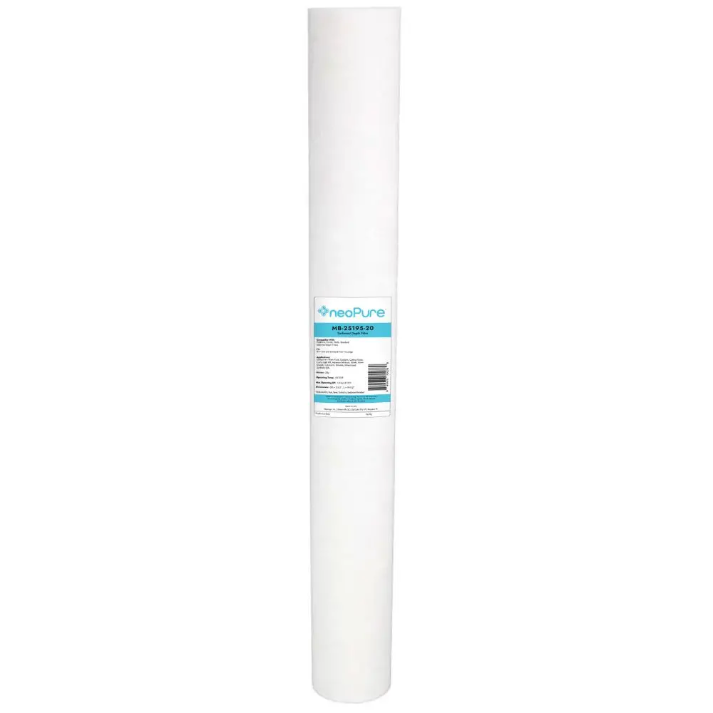 Neo-Pure Mb-25195-20 19.5" Polypropylene Sediment Depth Filter 20 Mic 1