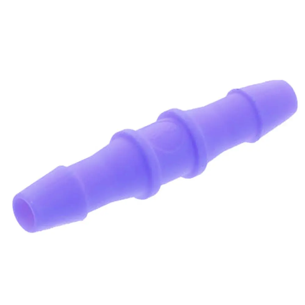 Fitquik Pvdf (Kynar) Tube To Tube Straight Fitting Purple Tint - 3/32 Hb X 3/32 Hb 1