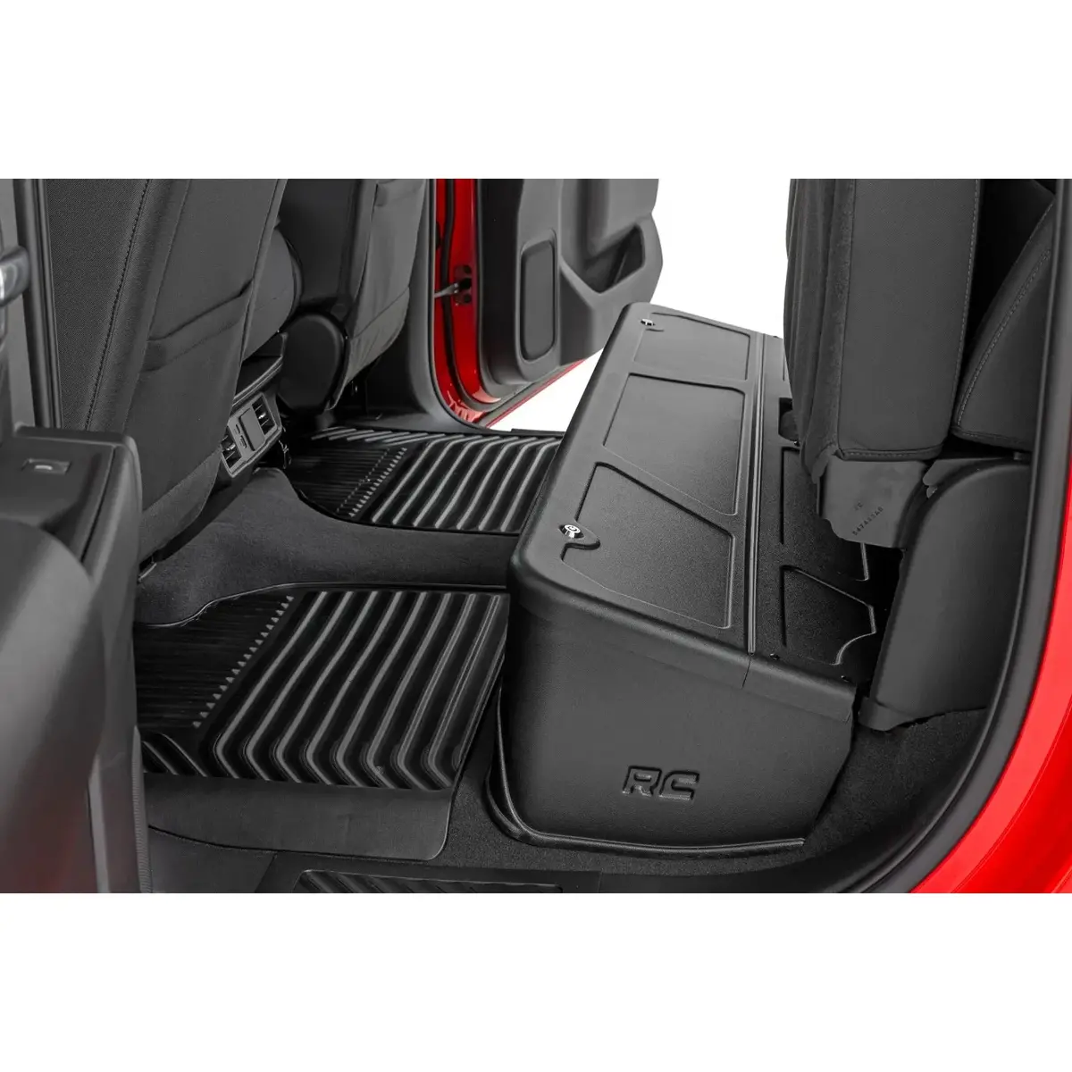 Rough Country Under Seat Storage W/ Lockable Lid, 2020-2024 Lm2/Lz0/L5p 1