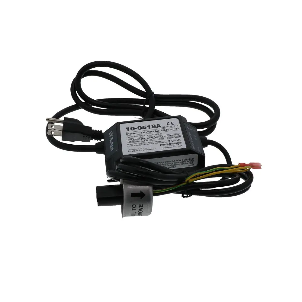Atlantic Uv 10-0518A Electronic Ballast For Min-9 120V 1