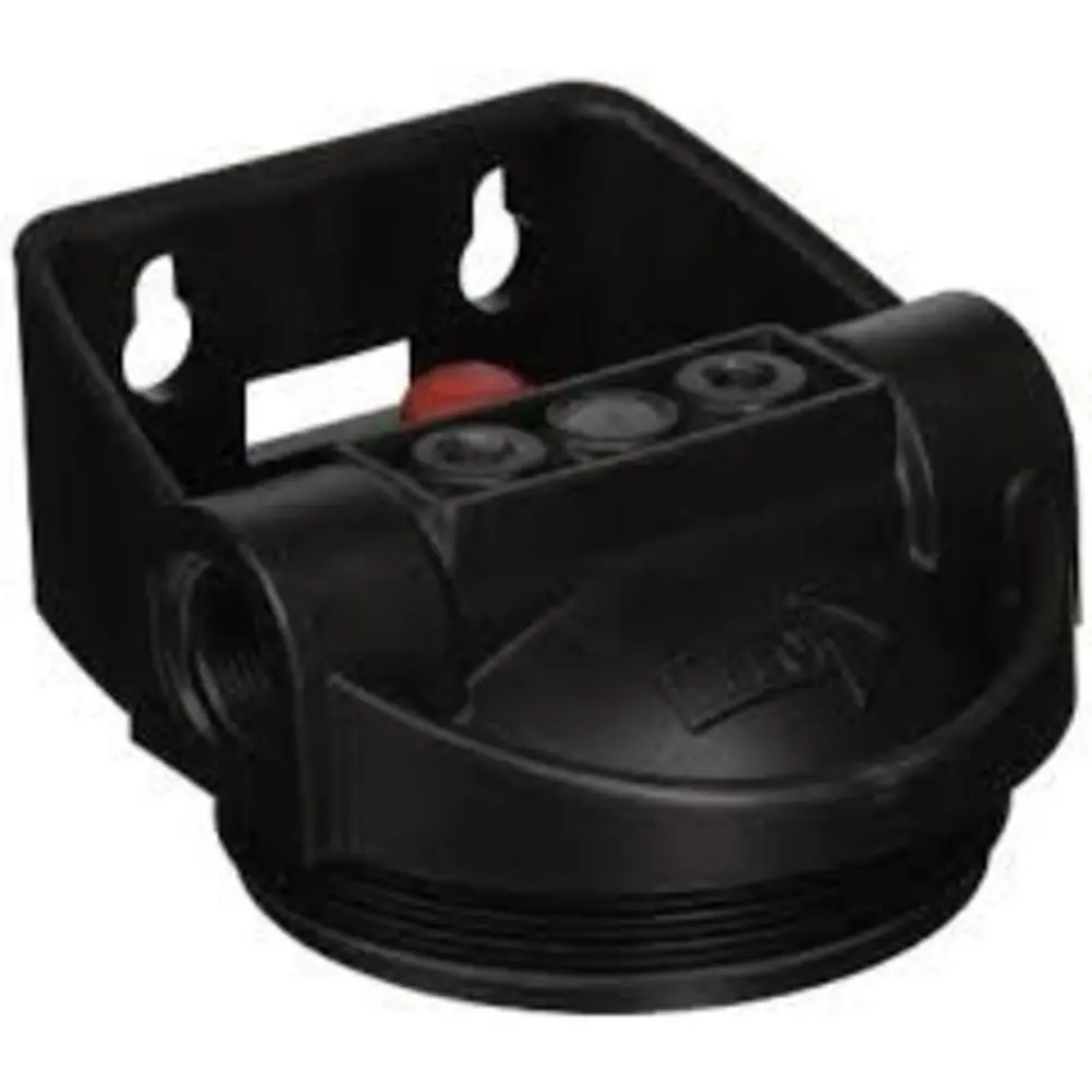 Pentek 154622 3G Black Integral Bracket Cap Meter Mount W/ Pr - 3/4" Fpt 1