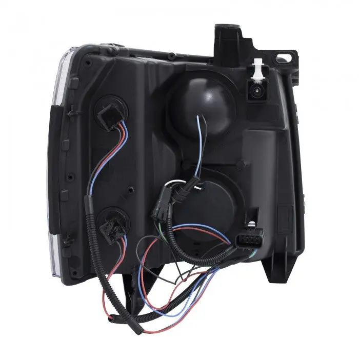 Anzo Projector Switchback Headlights For 2007.5-2014 Silverado Lmm/Lml 2