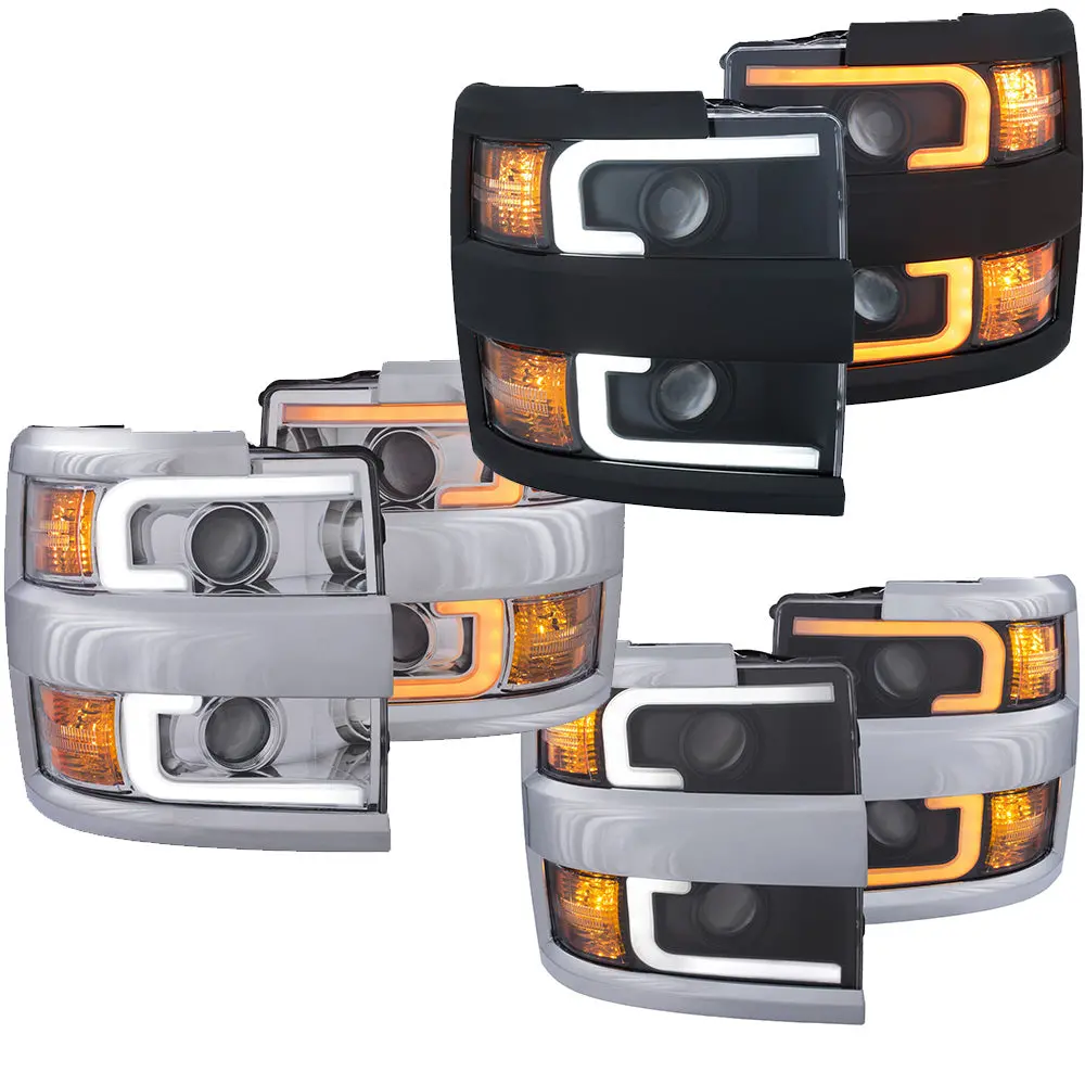 Anzo Projector Switchback Headlights For 2015-2019 Lml/L5p 1
