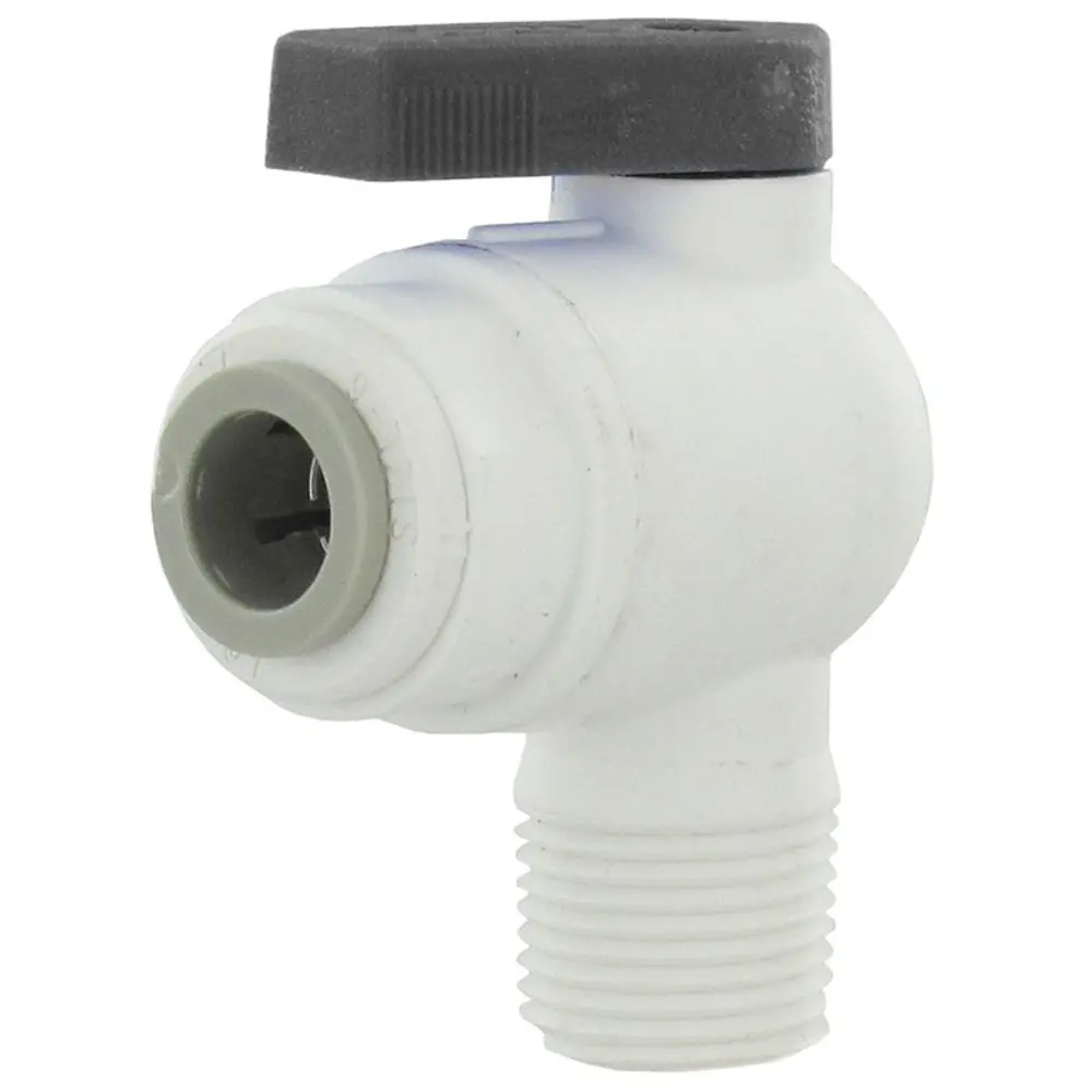 Parker Liquifit Male Elbow Valve - 1/4 Qc X 1/4 Mpt 1