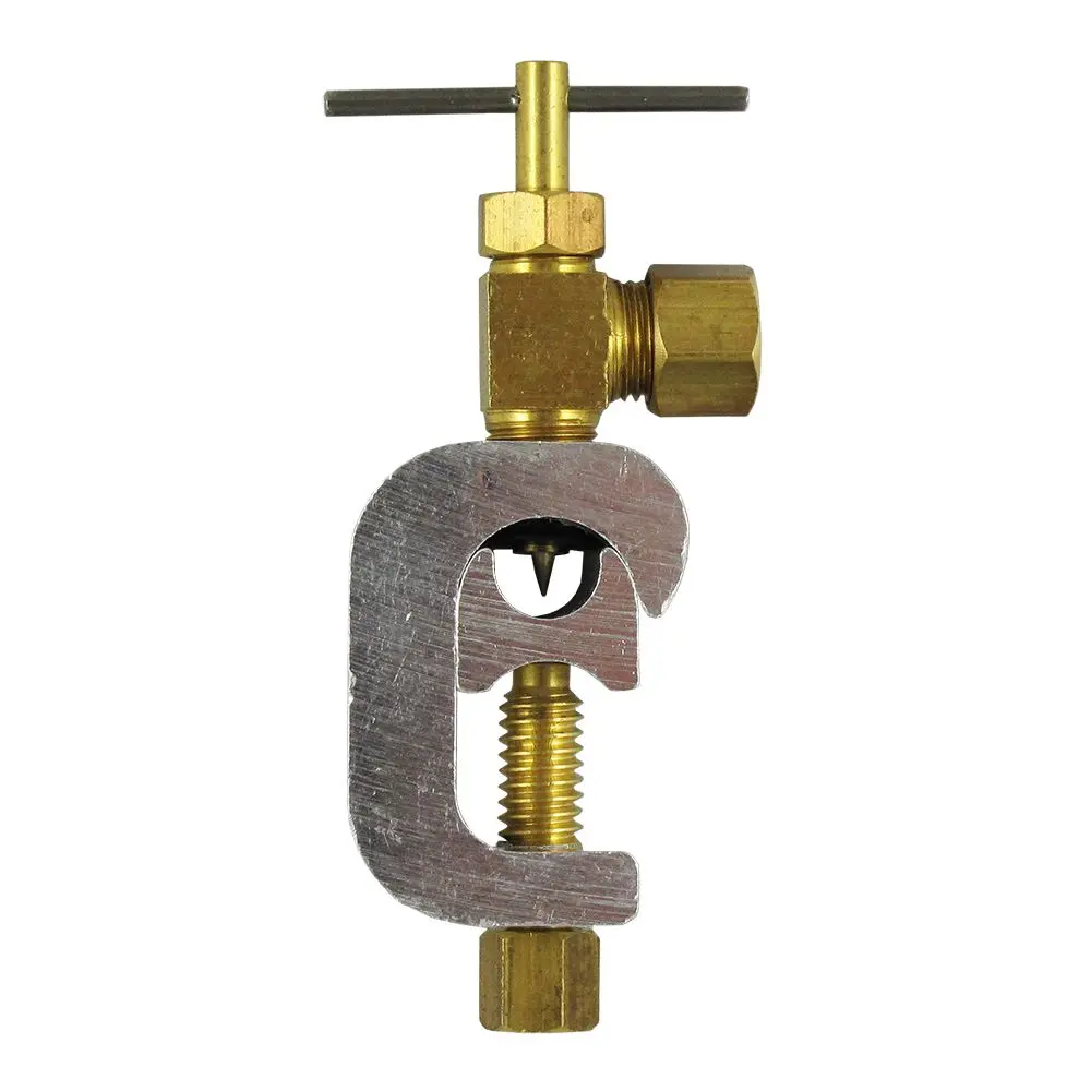 Self-Piercing Feed Valve C Style 1/4" Compression 1