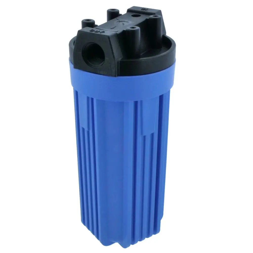 Pentek 150068 10" Standard Water Filter Housing Black/Blue No Pr - 3/4" Fpt 1