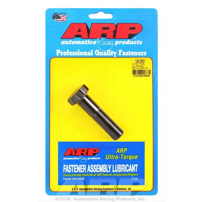 Arp Harmonic Damper Bolt, 2001-2024 Lb7/Lly/Lbz/Lmm/Lml/L5p 2
