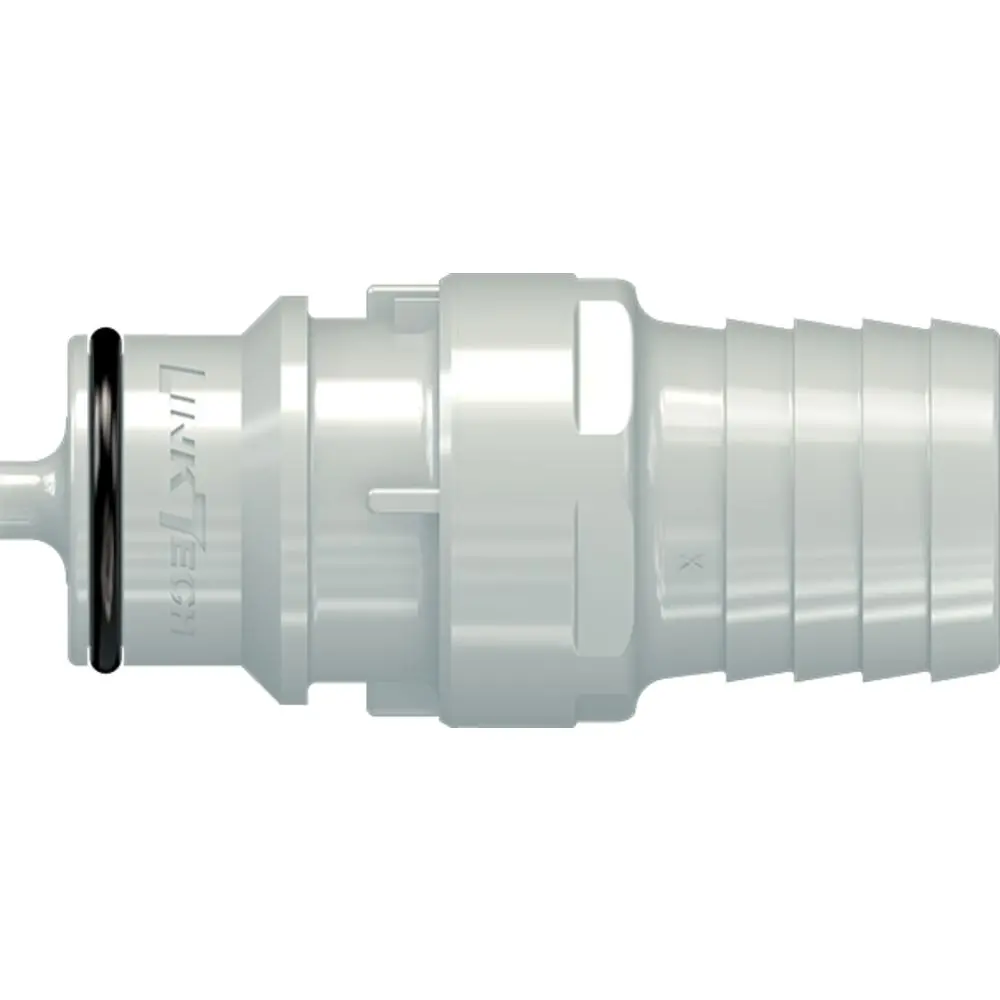 Linktech 60Pp Series Straight Male, Valved 3/4" Hb, Polypropylene, Epdm 1