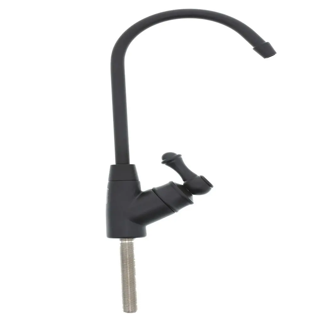 Mountain Plumbing Mt624-Nl Pou Drinking Faucet W/ Round Tapered Base And Angled Side Handle 5
