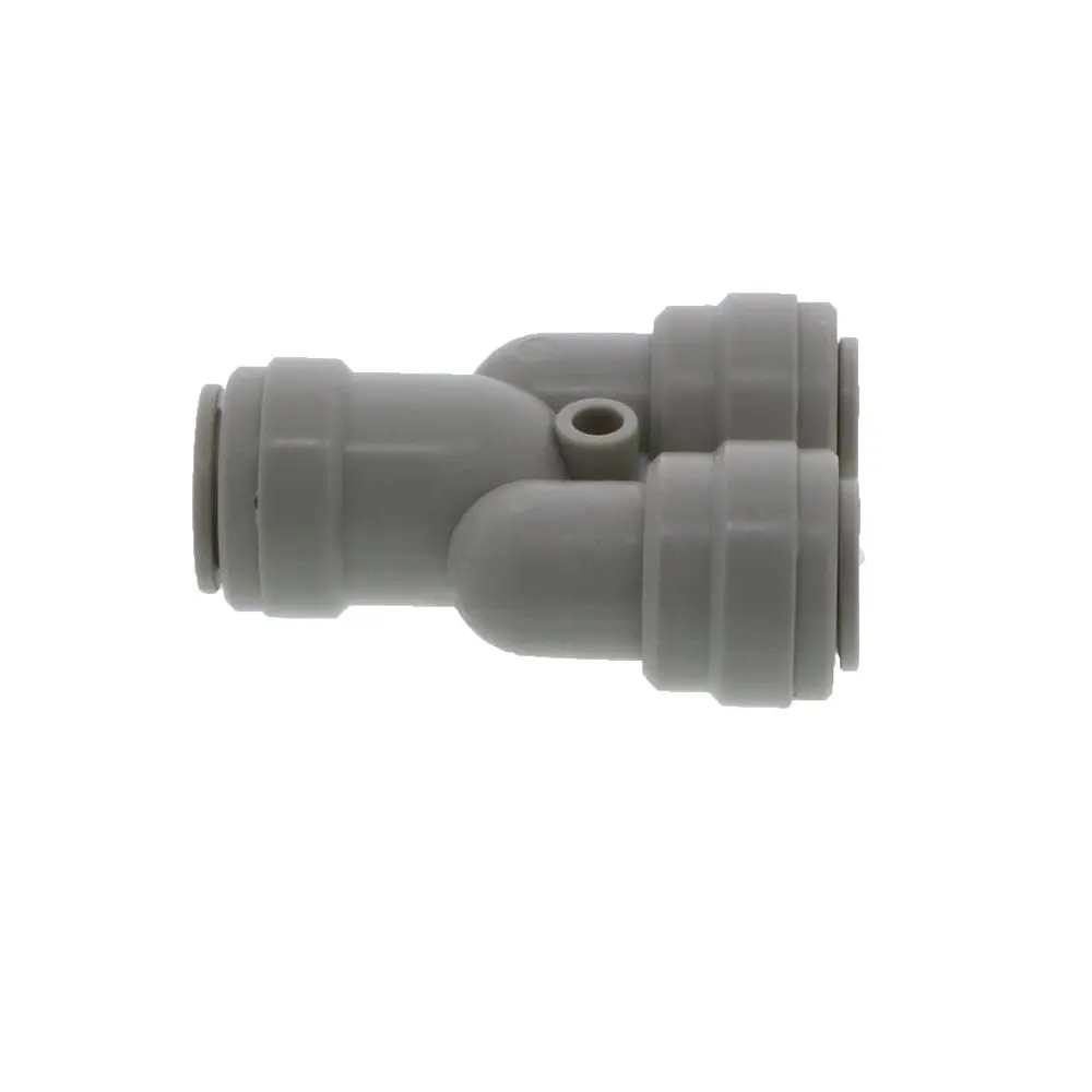 Dmfit Two Way Divider - 3/8" X 3/8" X 3/8" Push-In 3