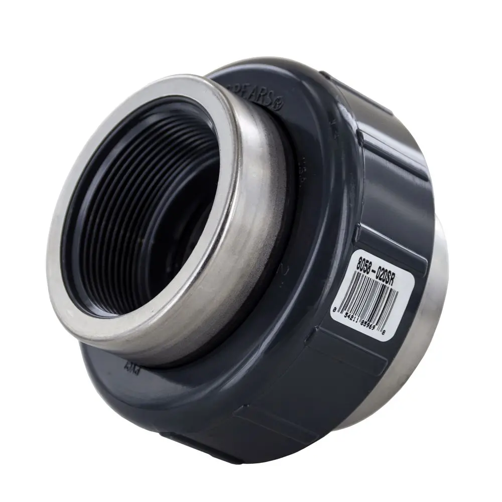 Schedule 80 Union Ss Collar W/ Viton O-Ring 2" Fipt X Fipt 1