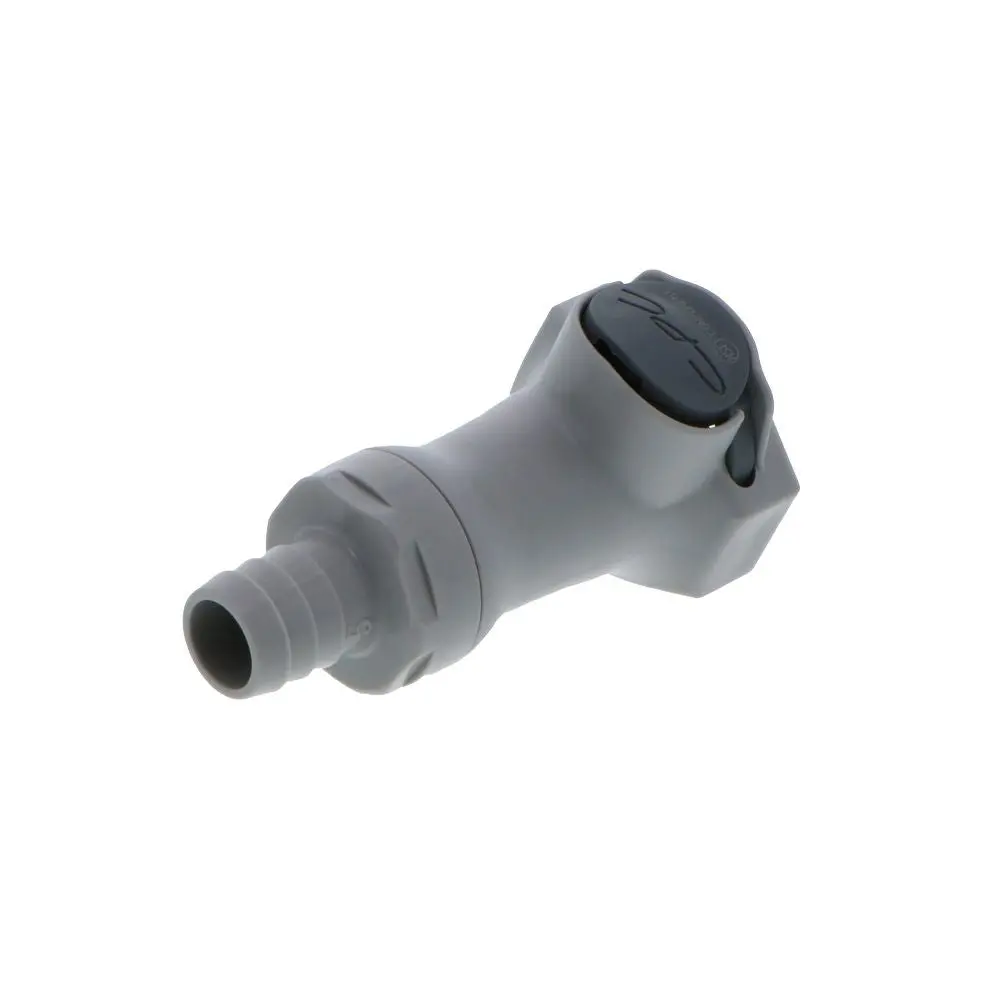 60700 Nsf Valved In-Line Hose Barb Coupling Body 1/2 Id Barb 2