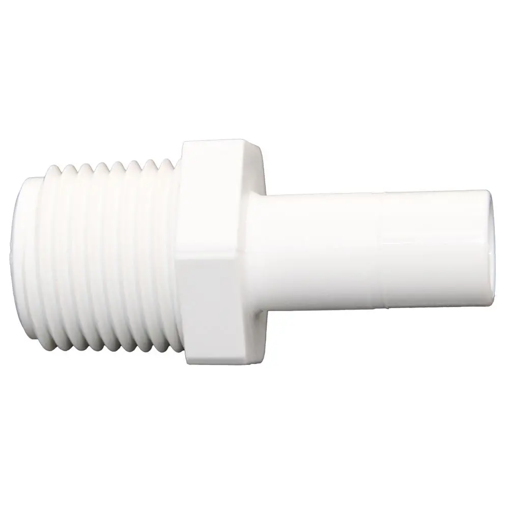 Neofit - Polypropylene Natural White Stem Adapter 1/2" Stem X 1/2" Nptf 1
