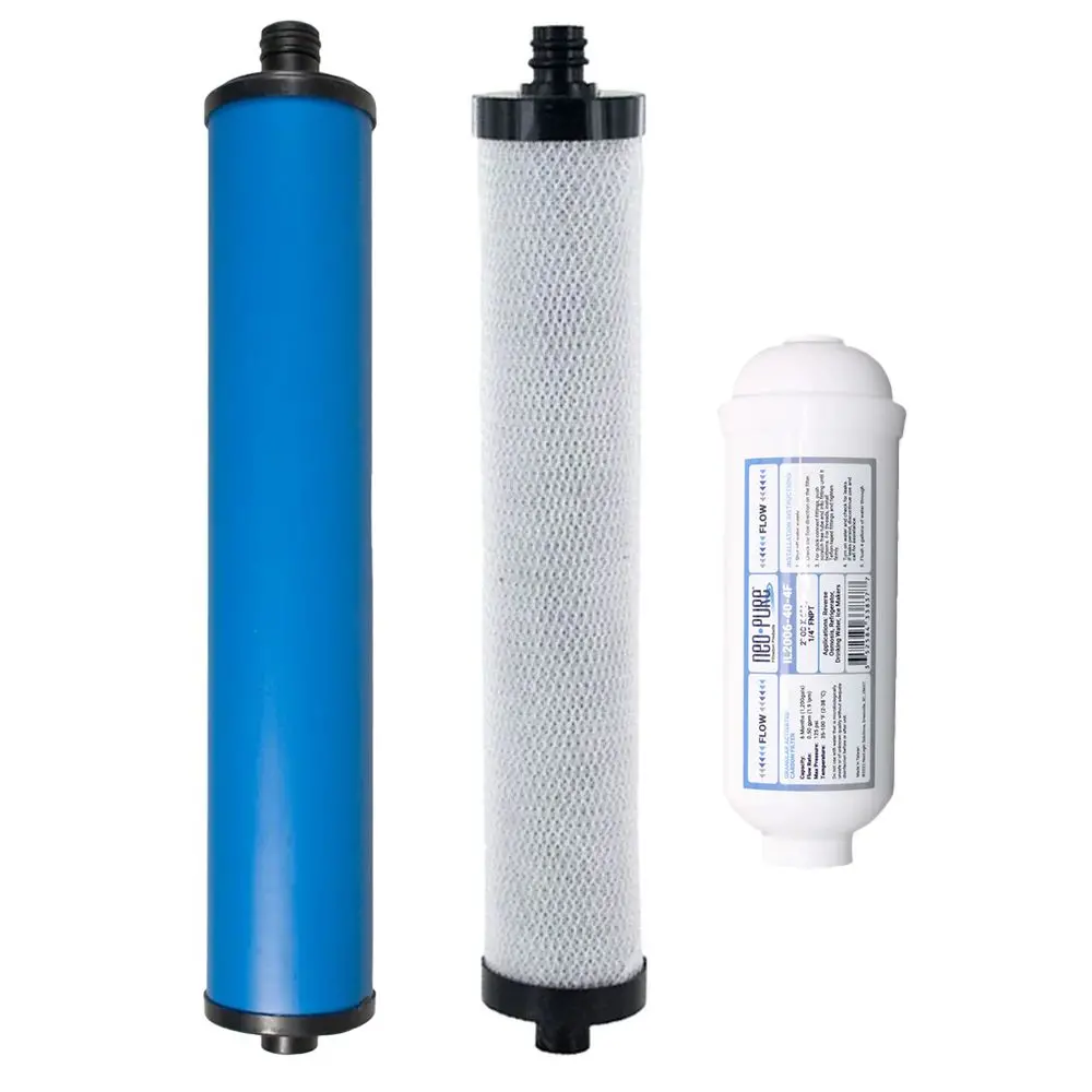 Microline Tfc-25D Ro System Replacement Prefilter And Postfilter Kit 1