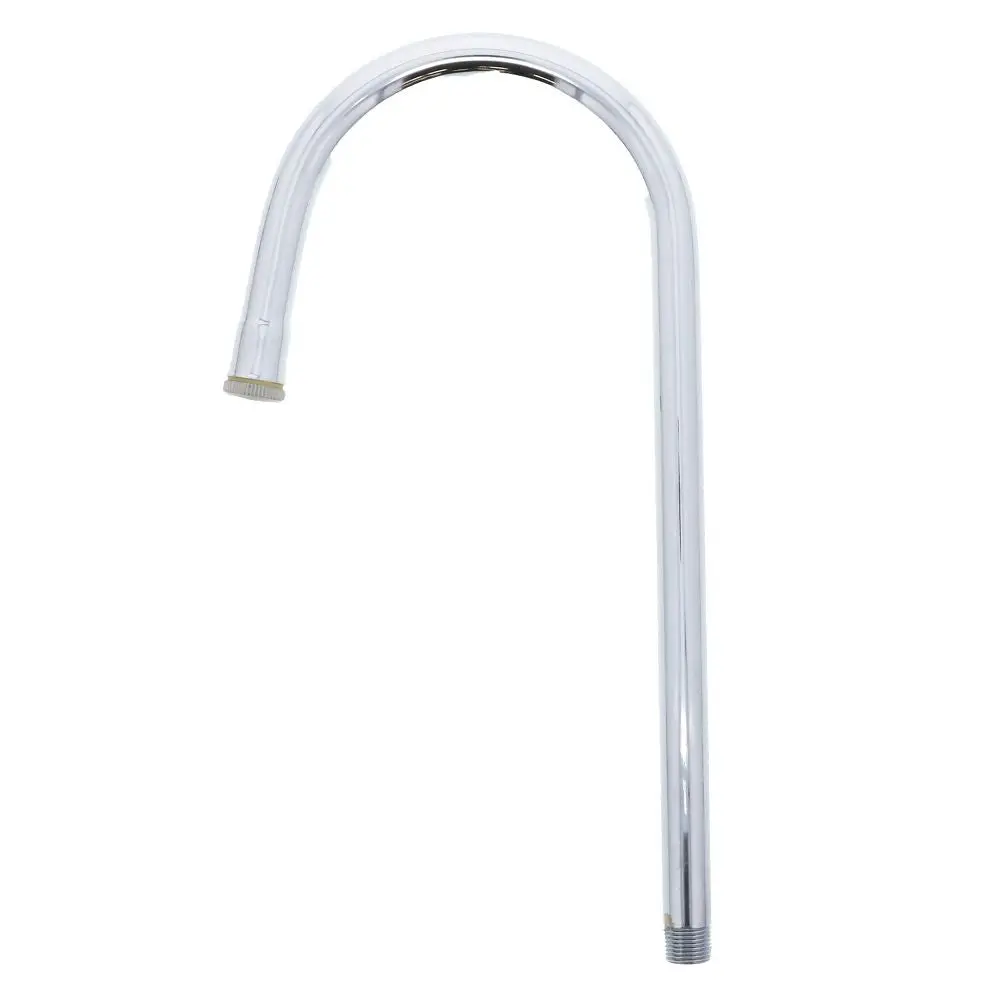 T&S Brass 123X Rigid Gooseneck Faucet, 5-1/2 Spread, 12-1/2 H, 7-1/2 Clearance 2