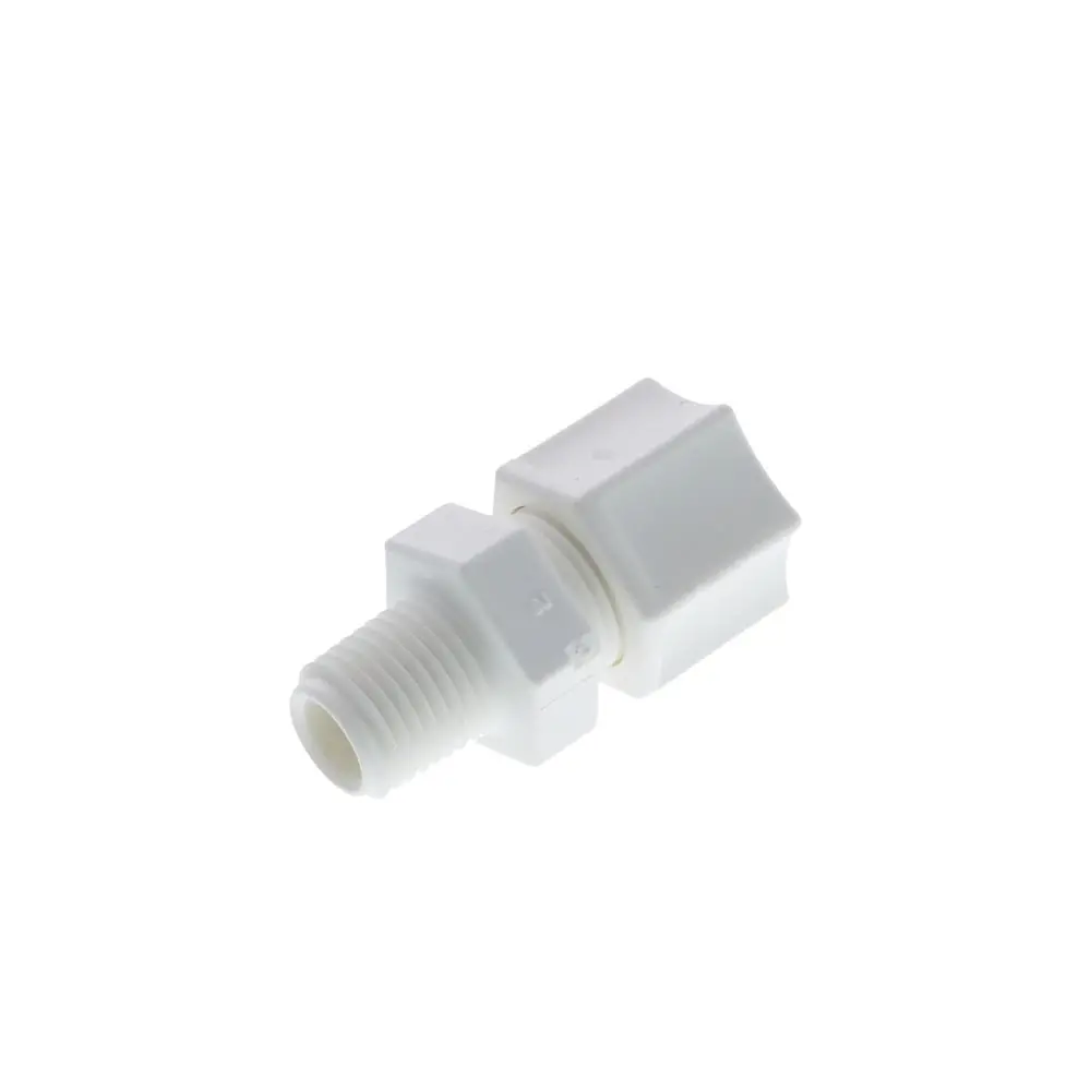 Jaco 10-6-4-P-Pg Polypropylene Male Connector 3/8 Od Tube X 1/4 Mpt 2