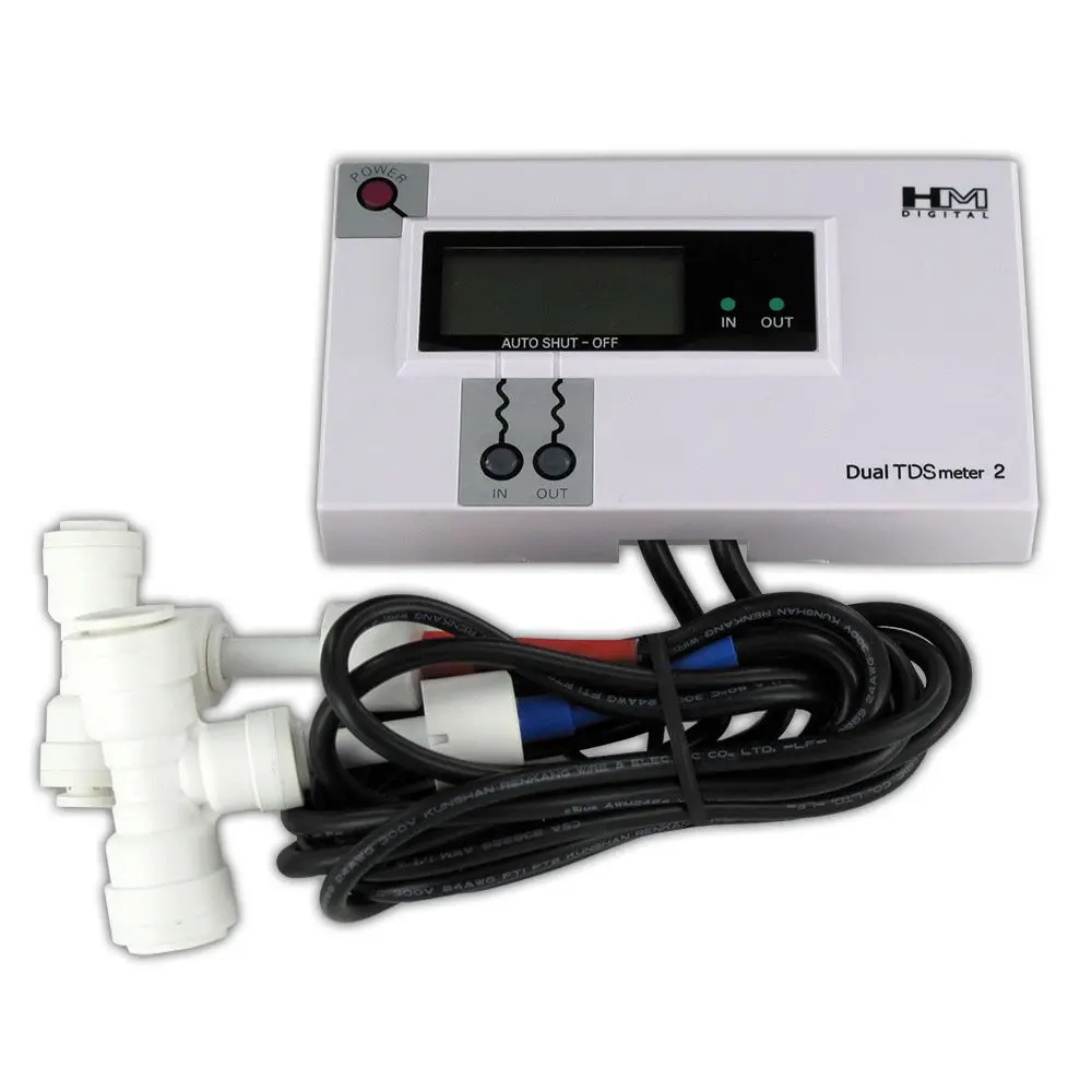 Hm Digital Dm-2 Commercial In-Line Dual Tds Meter 1