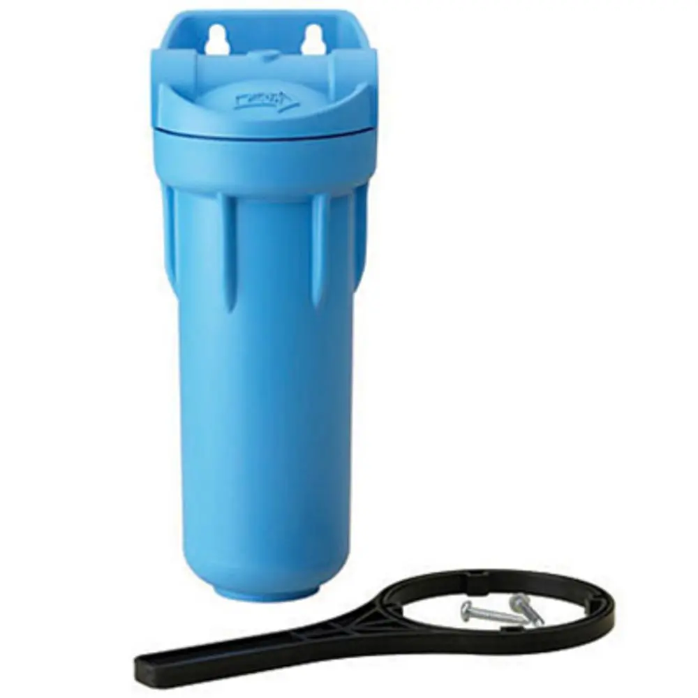 Omnifilter Ob1 10" 3G Standard Filter Housing Blue/Blue Ib W/ Pr - 3/4" Fpt 1