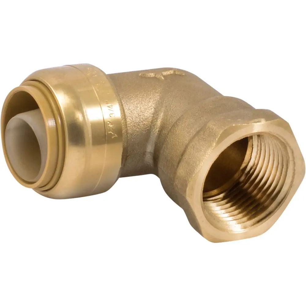 Sharkbite® U314lf Lead-Free Brass Push-To-Connect Female Elbow - 3/4" X 3/4" Fpt 1