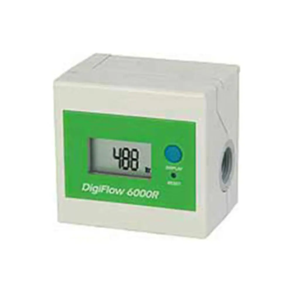 Digiflow Meter 6000R,  0.45 - 4.10 Gpm, 3/8 Fpt 1