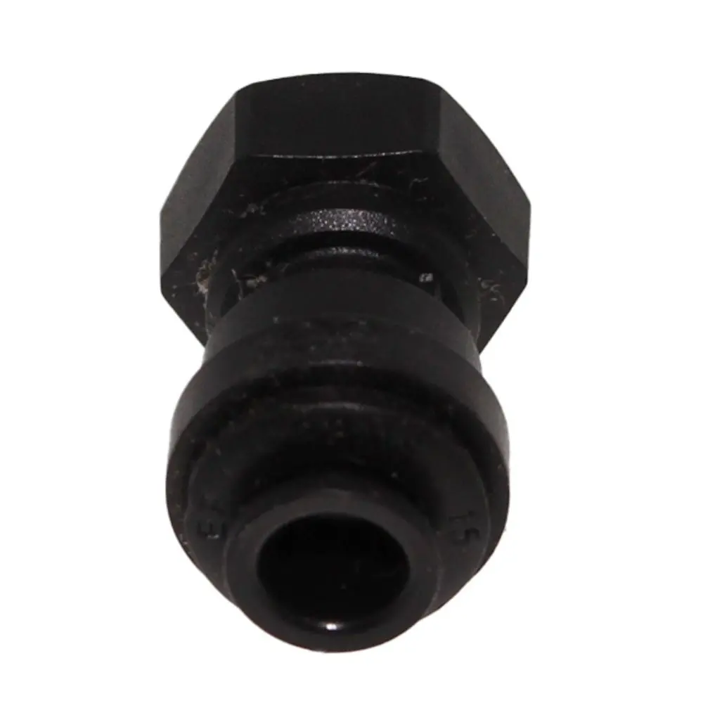 John Guest Female Adapter Nptf Black Polypropylene - 1/4 X 1/8 Nptf 3