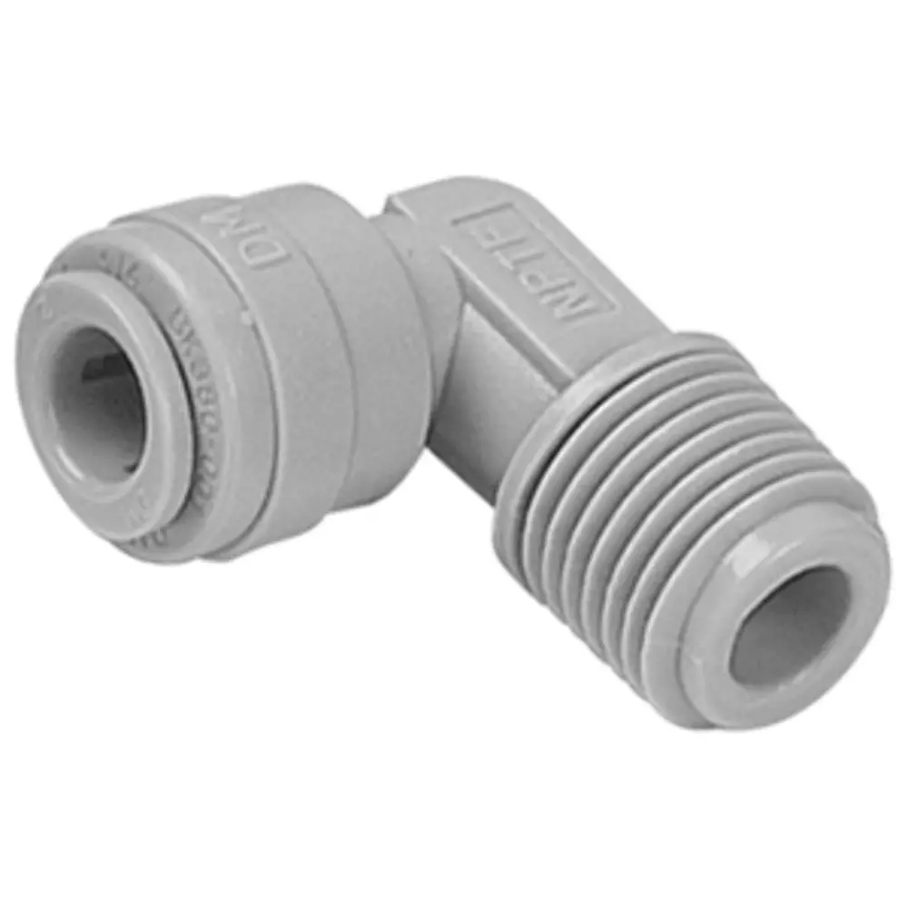 Dmfit Elbow Male Connector - 1/2 Push-In X 1/2 Nptf 1