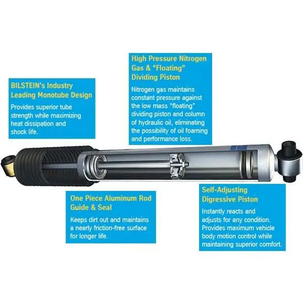 Bilstein B8 5100 Series Rear Shock, 2001-2010 Lb7/Lly/Lbz/Lmm 2