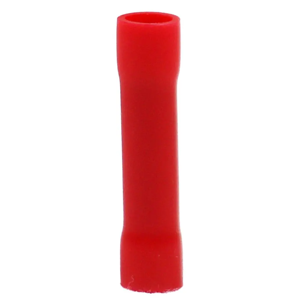 Butt Splice Connector, 22-18 Awg, Red Nylon 1