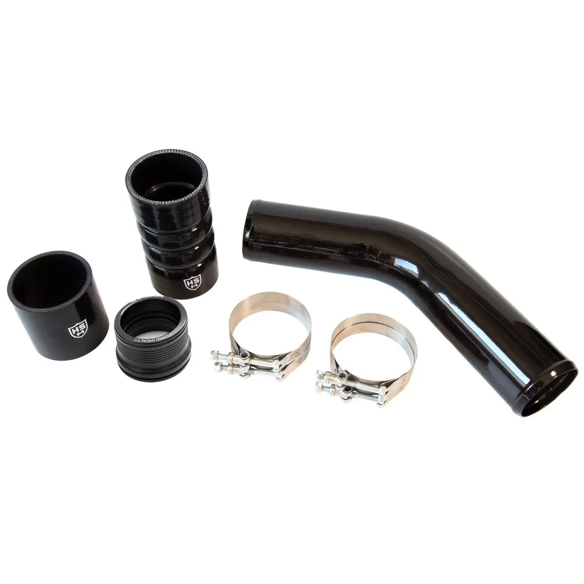 H&S Motorsports 2011-2025 Ford 6.7L Hot Side Intercooler Pipe Upgrade 3