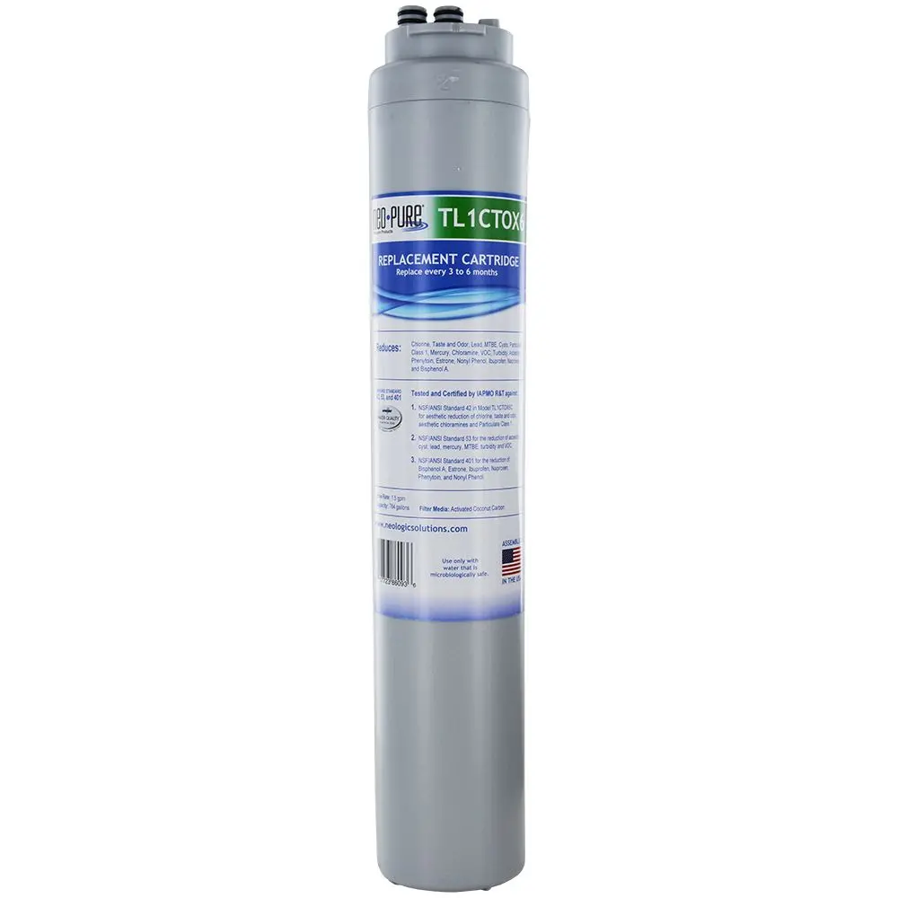 Neo-Pure Tl1 Twist Lock Undersink System Ctox6 Replacement Cartridge 1
