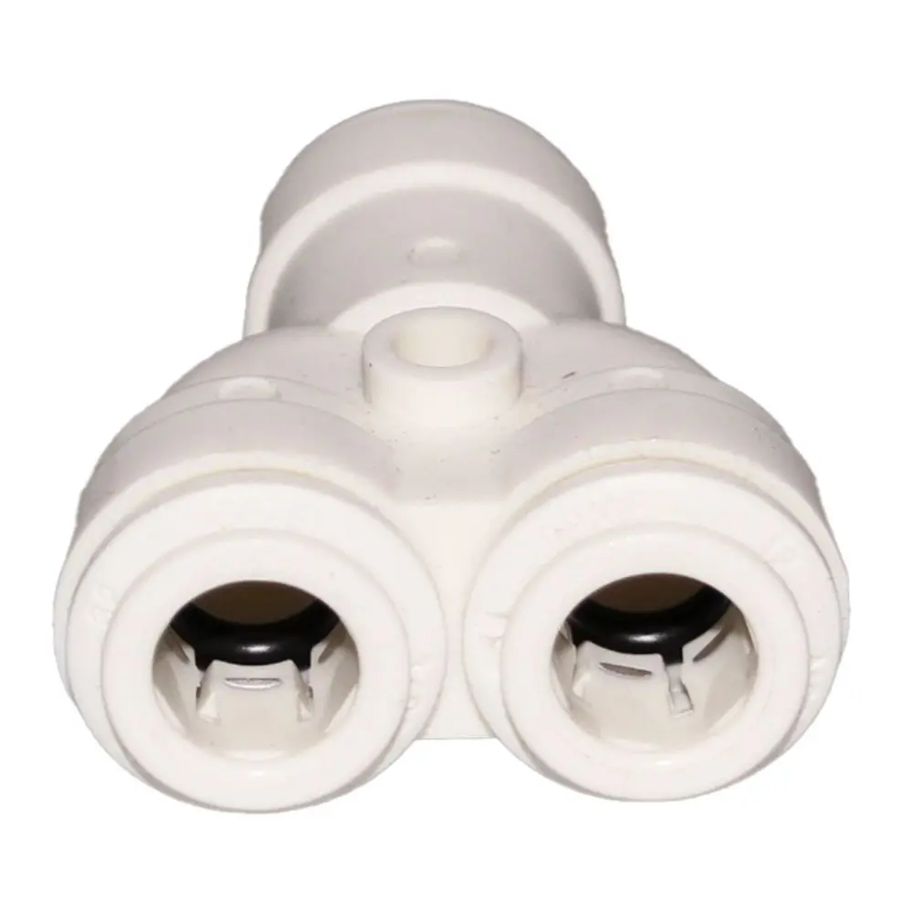 John Guest Two Way Divider Polypro - 3/8 2