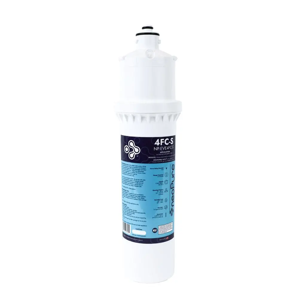 Neopure 4Fcs Compatible 0.5U Carbon Filter With Scale Inhibitor 1
