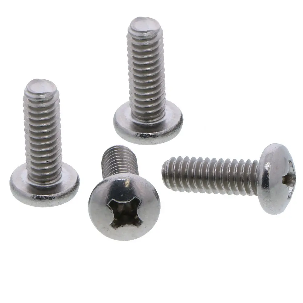Screw 1/4-14 X 3/4 Ss Panhead For 3/4" Caps With Bosses 2