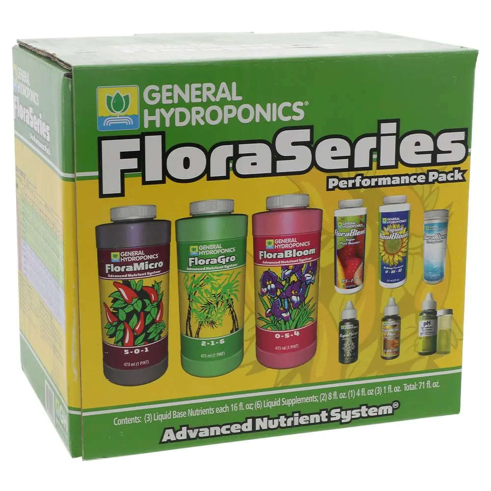 General Hydroponics Gh1447 Flora Series Performance Pack 2