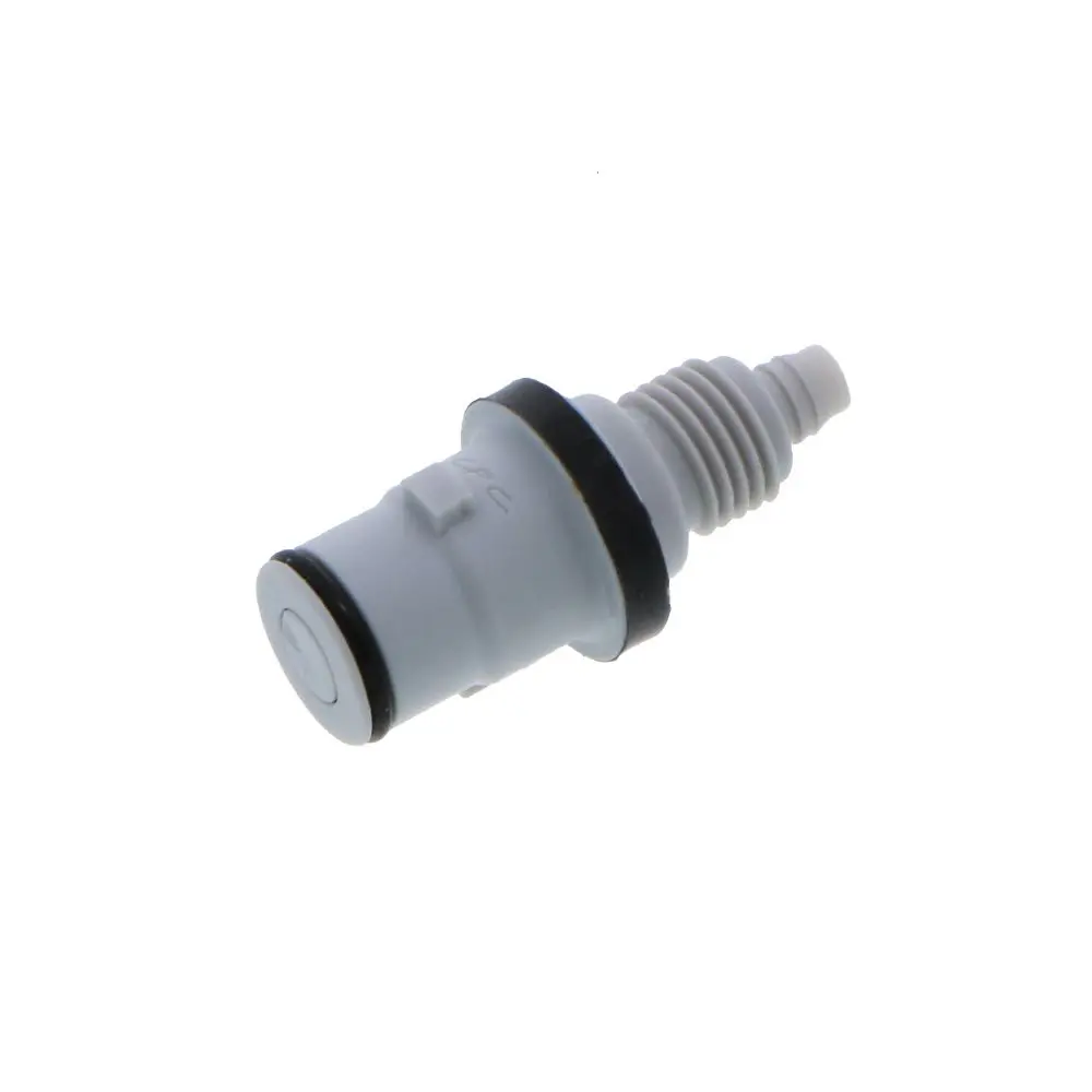 Ns2d160212 Valved Panel Mount Hose Barb Coupling Body 1/8 Id Barb 2