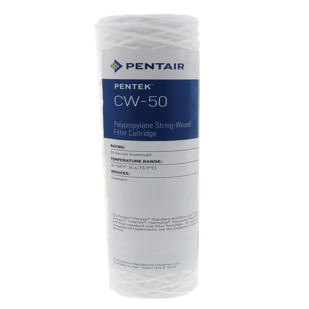 Pentek 155214-43 Cw-50 String Wound Polypropylene 50 Mic Filter 2