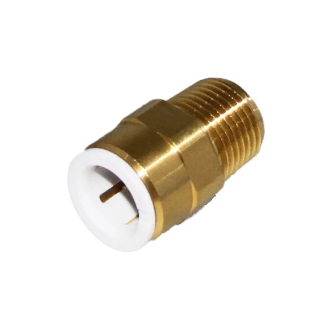 John Guest Lead-Free Brass Male Connector Npt - 1/2 Cts X 3/4 Npt 1