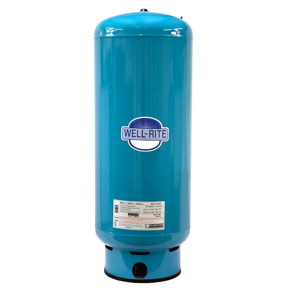 Well-Rite Wr-120 Well Pressure Storage Tank Steel 33.4 Gal 1