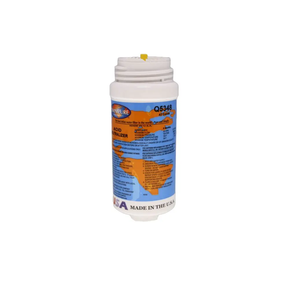 Omnipure Q5348 6" Calcite Filter For Ph/Tds Balance 1