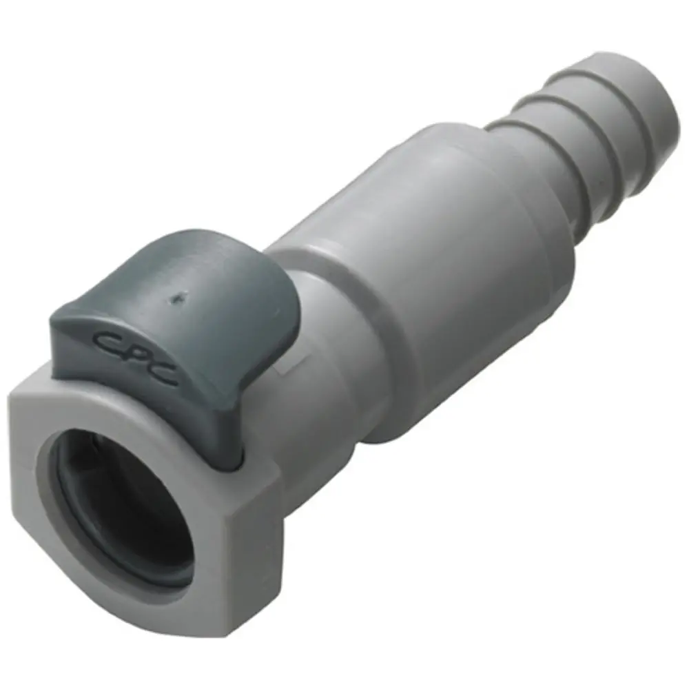 Efcd17612 Valved Inline Coupling Body 3/8 Id Barb 1