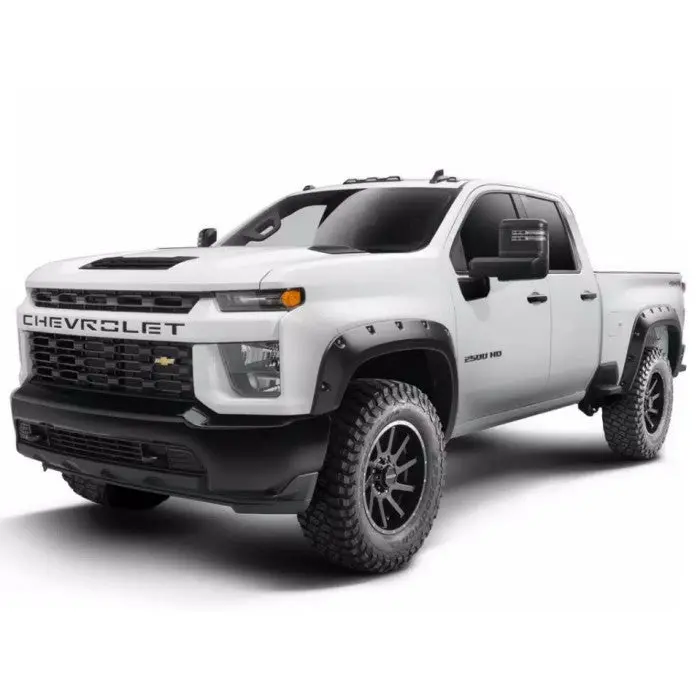 Bushwacker Pocket Style Flares, 2015-2019 Silverado Lml/L5p 2