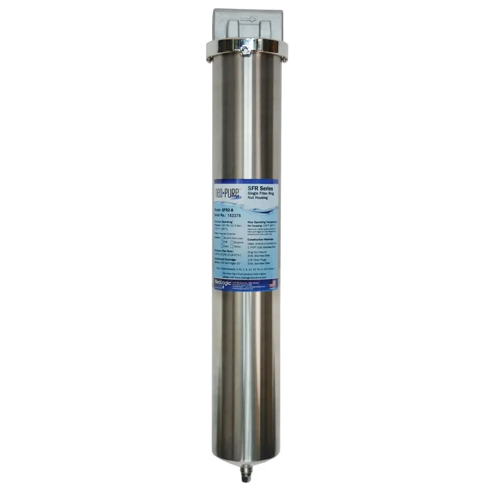 Neo-Pure Sfr2 Series Filter Housing With Ring Nut Closure 1