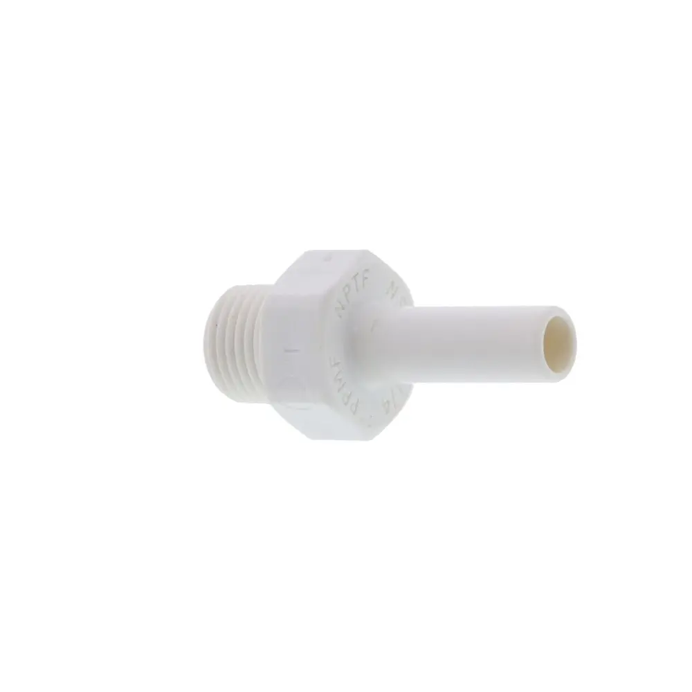 John Guest Stem Adapter Polypro - 1/4 X 1/8 Nptf 3