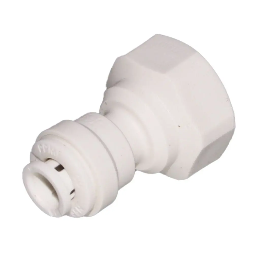 John Guest Female Adapter Nptf Polypro - 1/4 X 1/4 Nptf 1