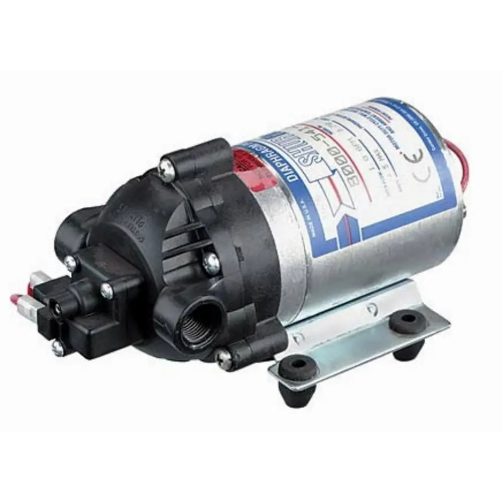 Shurflo 8020-513-236 Diaphragm Pump 115V 1.4Gpm, 60Psi Demand Switch, 3/8" Fpt, W/Cord 1