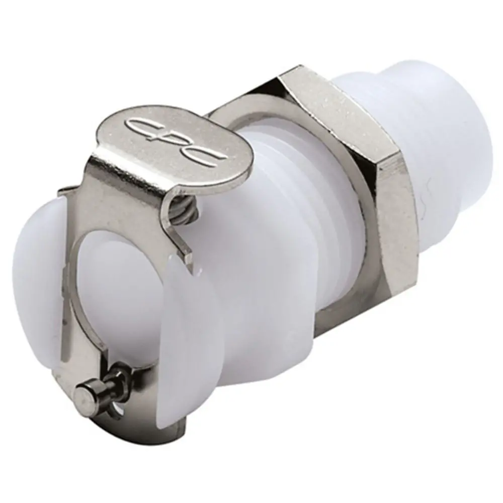 Pmcd181032 Valved Panel Mount Female Thread Coupling Body 10-32 Unf 1