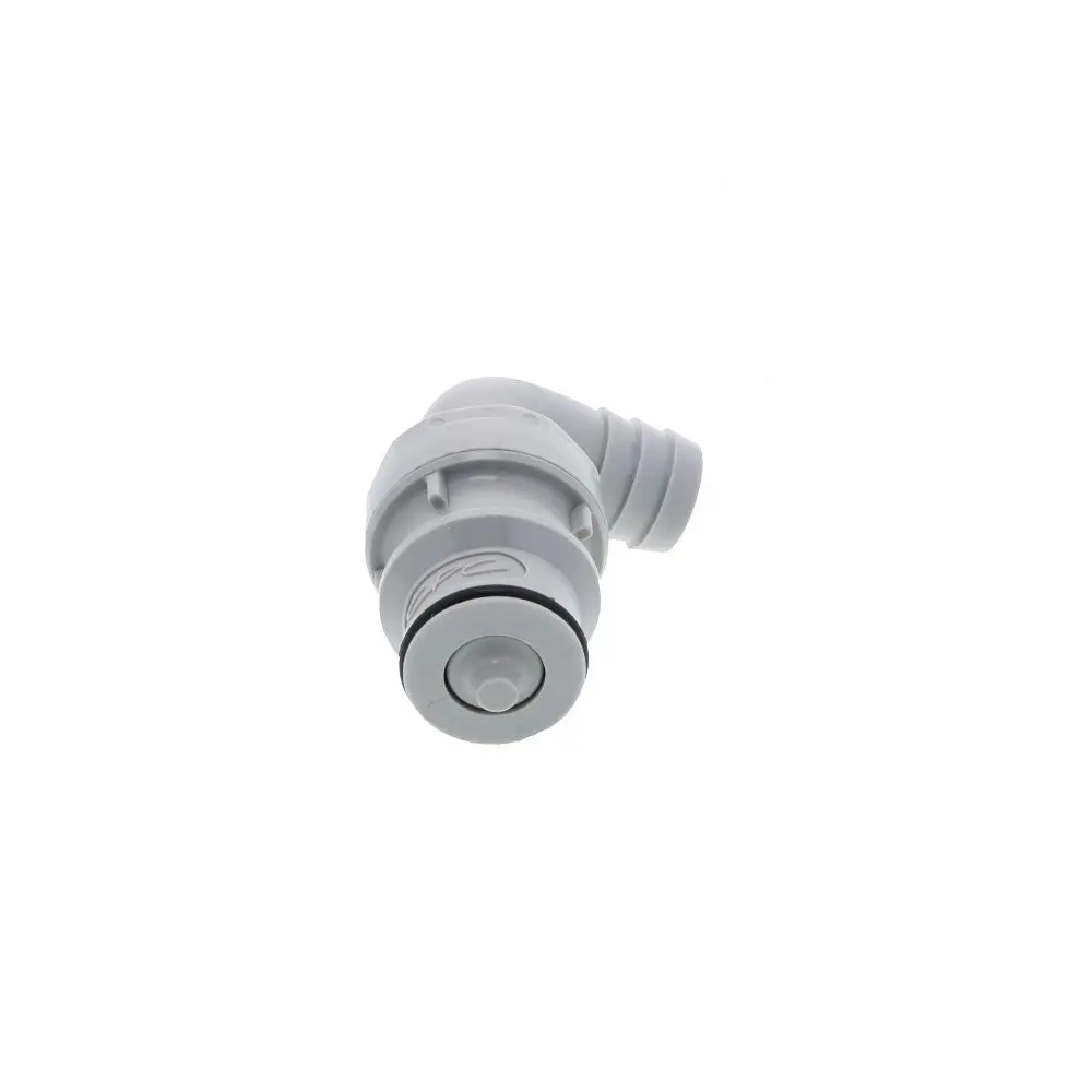 Hfcd23812 Valved Elbow Hose Barb Coupling Insert 1/2 Id Barb 1
