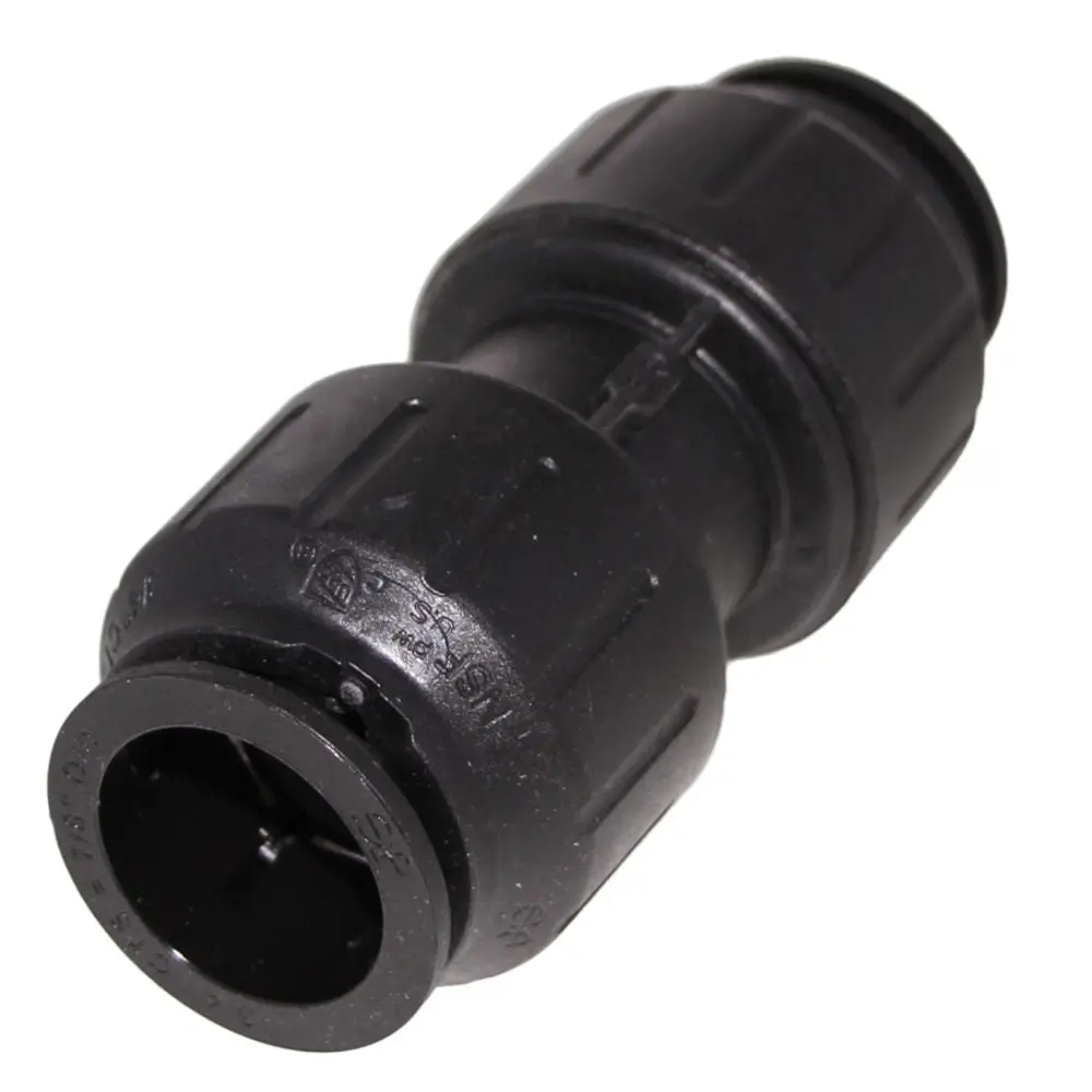 John Guest Black Coupler - 3/4 Cts 1