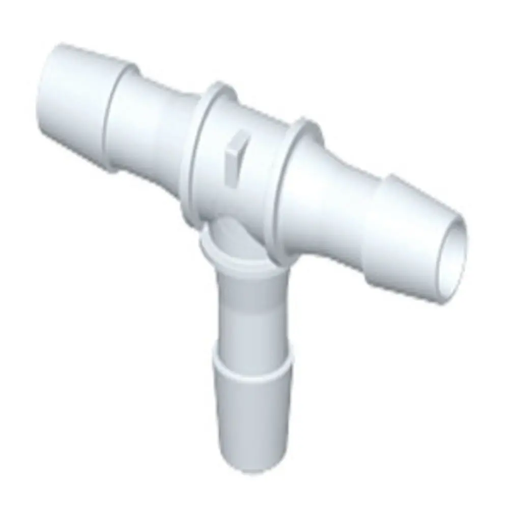 Ht1270 Tee Fitting Natural Pvdf 3/8 Hb X 3/8 Hb X 3/8 Hb 1